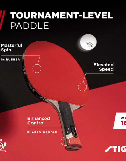 Load image into Gallery viewer, Pro Carbon Performance-Level Table Tennis Racket with Carbon Technology for Tournament Play
