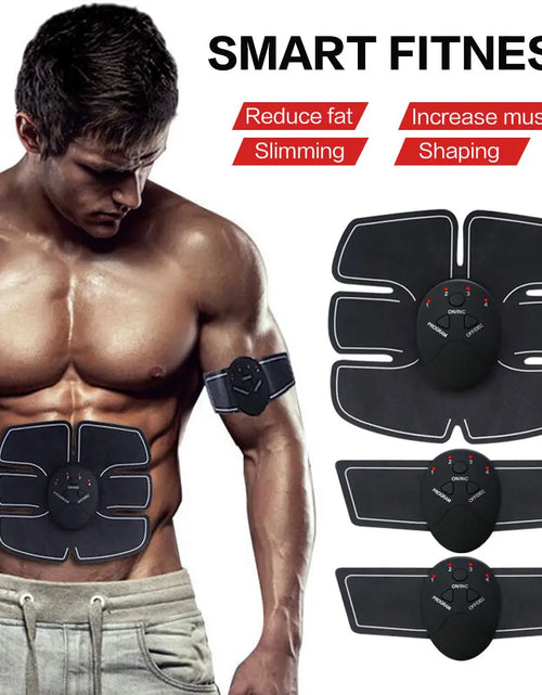 Load image into Gallery viewer, Wireless Muscle Stimulator EMS ABS Stimulation Massager Pad Body Slimming Trainer Machine Abd Exerciser Pads without Controller
