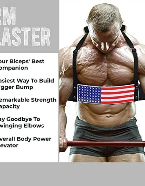 Load image into Gallery viewer, DEFY Bicep Arm Blaster- Arm Blaster for Biceps &amp; Triceps, Workout Bicep Curl Blaster, DEFY Bicep Isolator Arm Blaster- Arm Blaster for Biceps &amp; Triceps Men and Women, Bicep Curl Blaster
