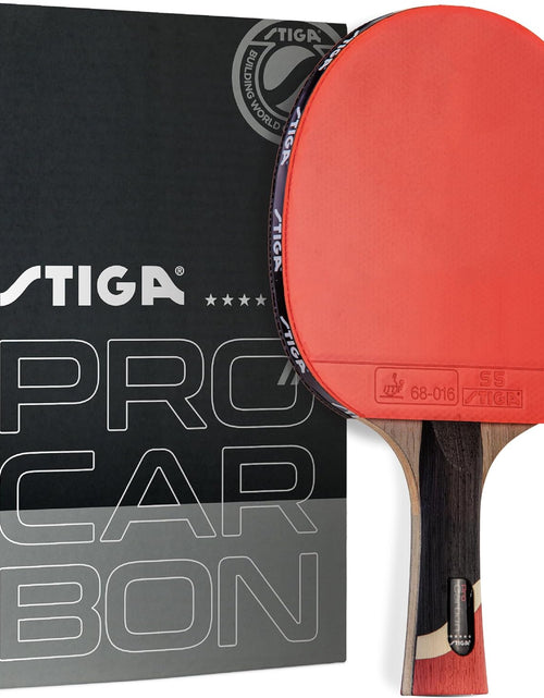 Load image into Gallery viewer, Pro Carbon Performance-Level Table Tennis Racket with Carbon Technology for Tournament Play
