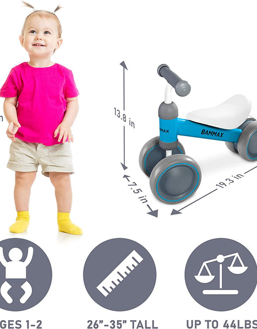 Load image into Gallery viewer, Official Tykebike® Toddler &amp; Baby Bike | Toddler &amp; Baby Balance Bike Ride on Toy | Easy Glide Wheels &amp; Safer Toddler Bike Steering | Indoor/Outdoor Baby &amp; Toddler Ride on Toy for 1+ Year Old
