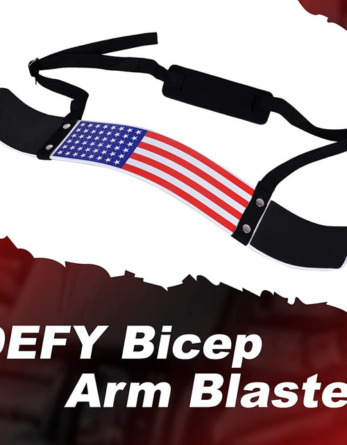 Load image into Gallery viewer, DEFY Bicep Arm Blaster- Arm Blaster for Biceps &amp; Triceps, Workout Bicep Curl Blaster, DEFY Bicep Isolator Arm Blaster- Arm Blaster for Biceps &amp; Triceps Men and Women, Bicep Curl Blaster
