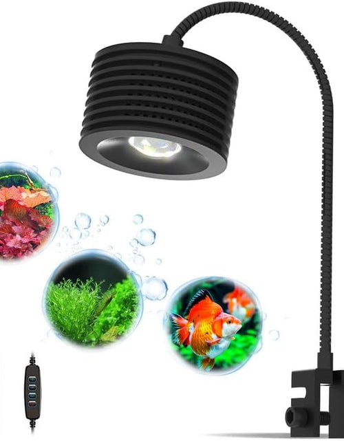 Load image into Gallery viewer, LED Aquarium Light, Planted Tank Light 4 Channels Remote Control 6500K Aquarium LED Light for Freshwater Fish Tank Refugium with Gooseneck (F20 18W Freshwater)
