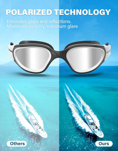 Load image into Gallery viewer, Swim Goggles,  Polarized Anti-Fog Swimming Goggles for Adult Men Women
