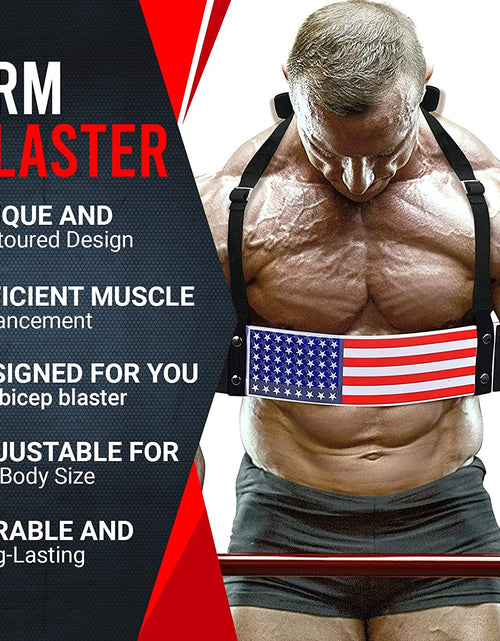 Load image into Gallery viewer, DEFY Bicep Arm Blaster- Arm Blaster for Biceps &amp; Triceps, Workout Bicep Curl Blaster, DEFY Bicep Isolator Arm Blaster- Arm Blaster for Biceps &amp; Triceps Men and Women, Bicep Curl Blaster
