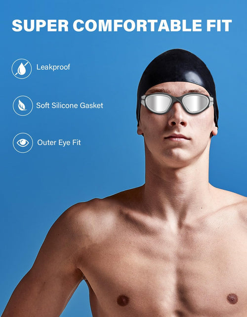 Load image into Gallery viewer, Swim Goggles,  Polarized Anti-Fog Swimming Goggles for Adult Men Women
